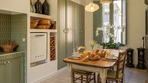 Dining - Bed and Breakfast 'Chambre 1' with Shared Pool, Wi-Fi and Air Conditioning (La Motte)