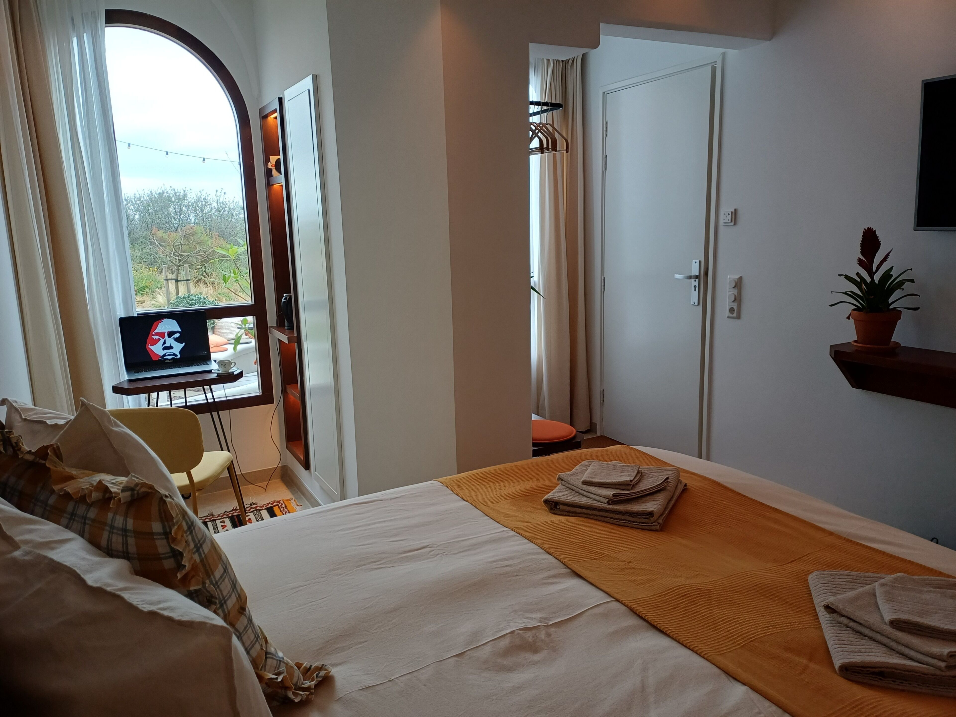 1 slaapkamer, beddengoed