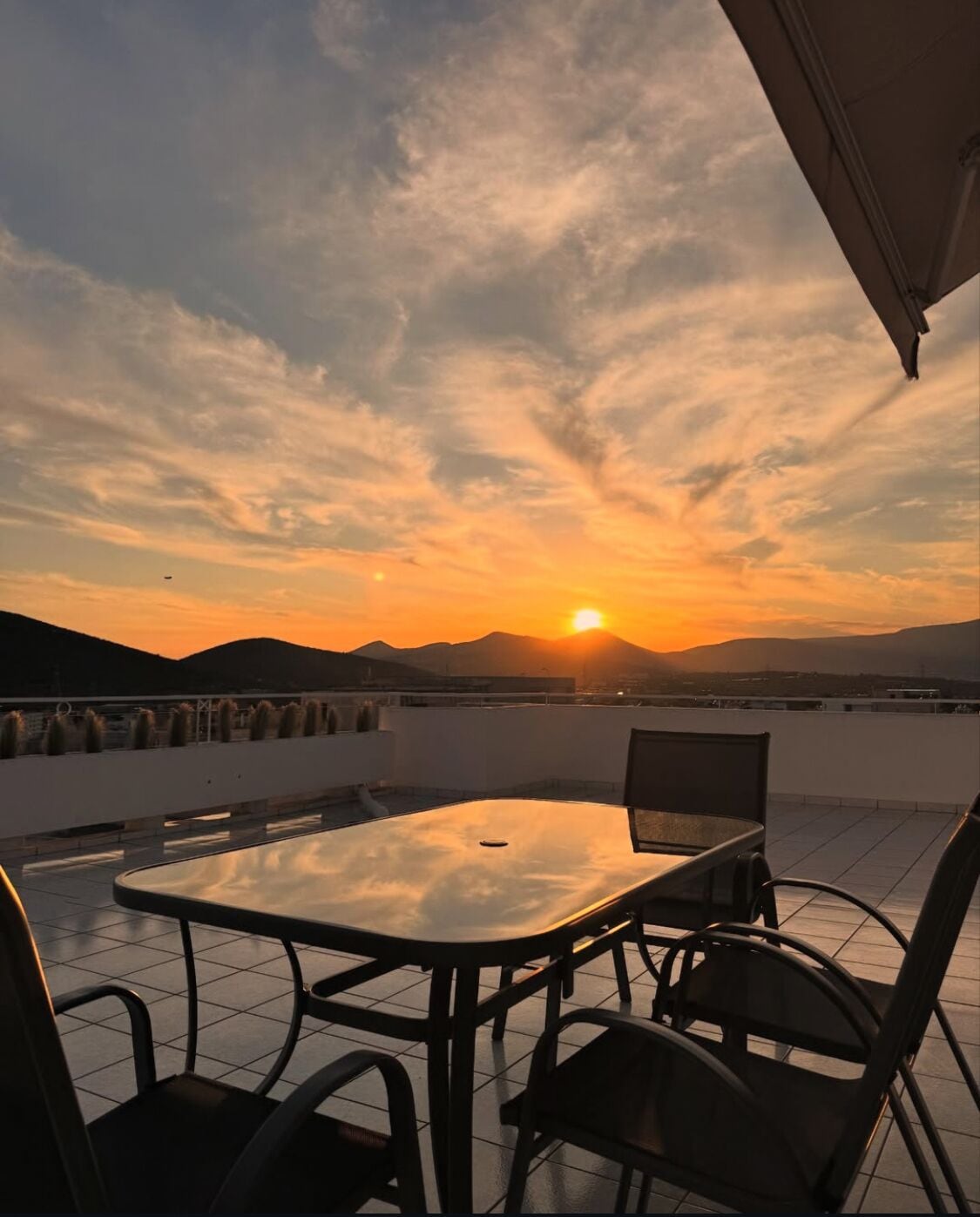 Deluxe Penthouse, City View | Terrace/patio