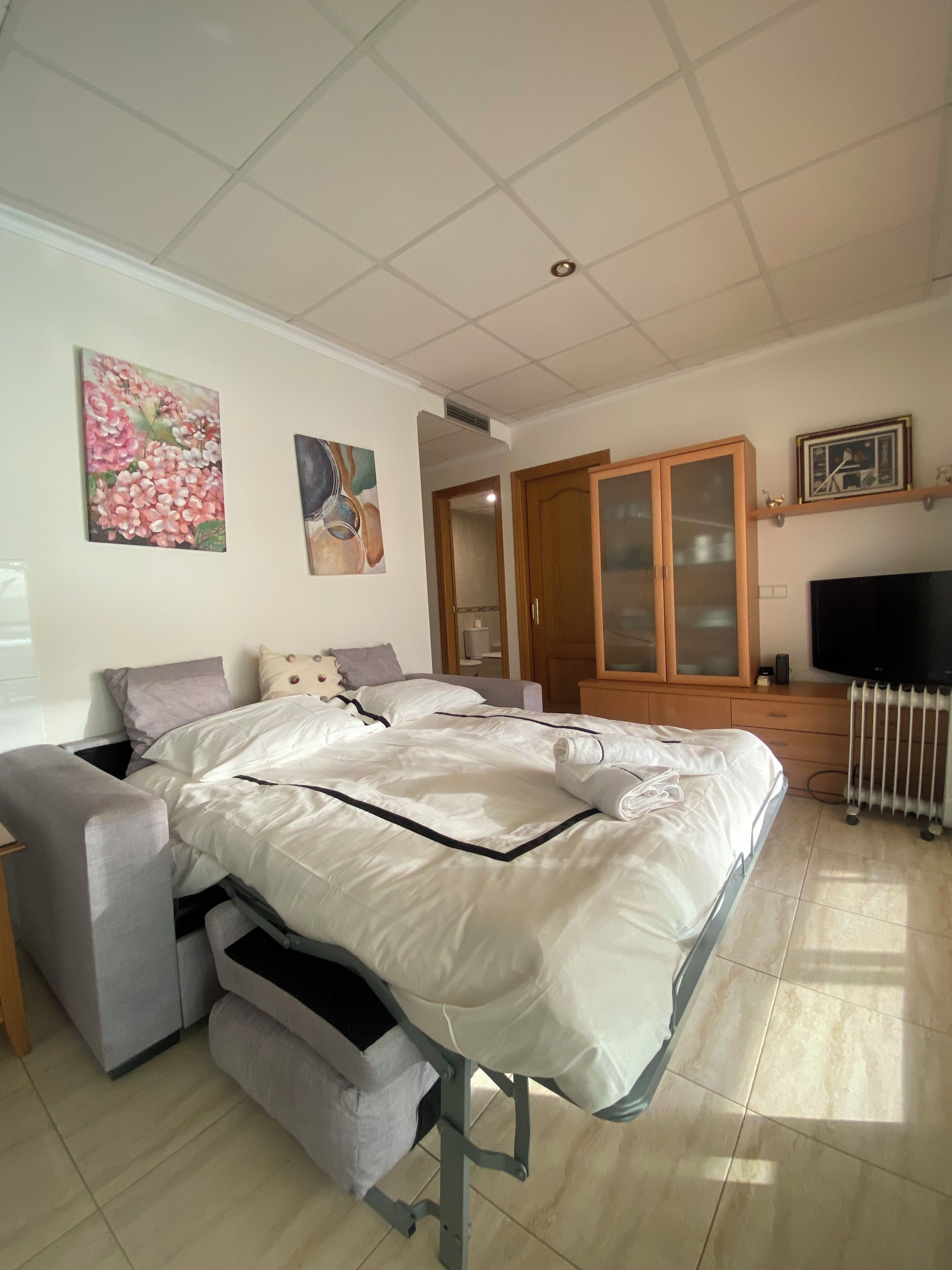 1 Schlafzimmer, Bügeleisen/Bügelbrett, WLAN, Bettwäsche