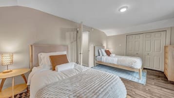 3 quartos, escrivaninha, Wi-Fi, roupa de cama