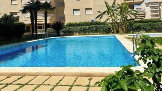 Outdoor pool - Beach Apartment in Daimús (Gandía). (Daimús)