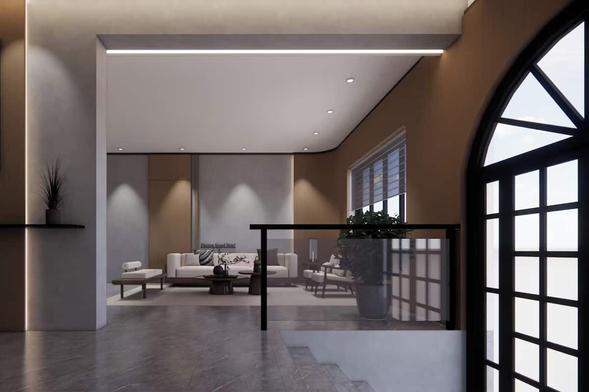 Chambre Double Deluxe, vue ville | Hall