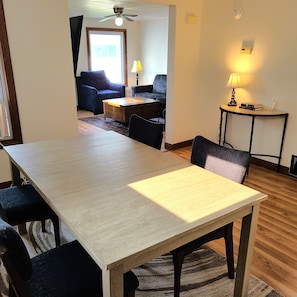 Dining - Centrally located 3-bedroom house near beach, boardwalk, brewery, bars, and park (Algoma)
