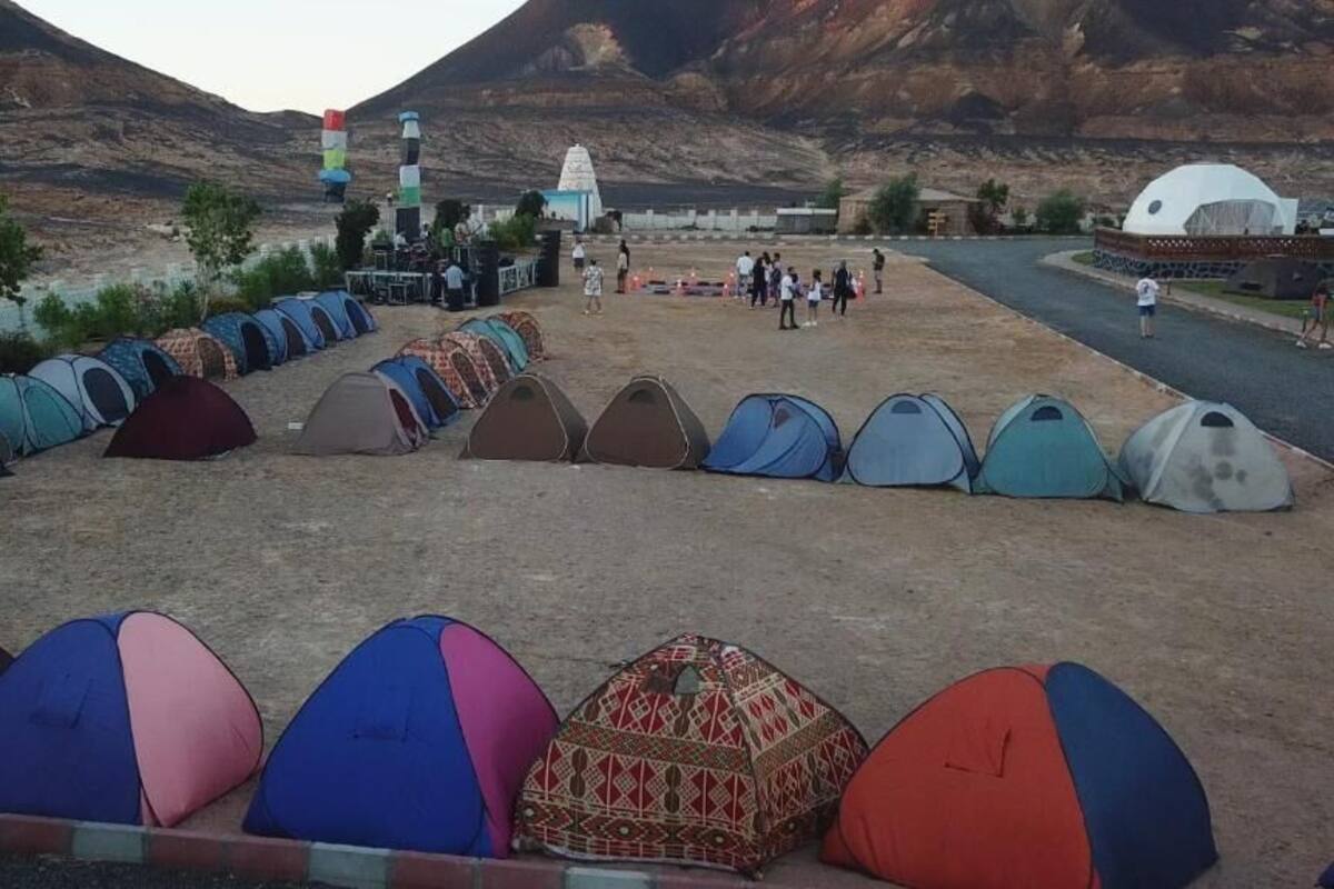 Tenda Basic, vista montagna | Parco della struttura