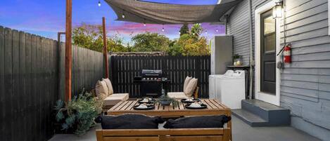 Outdoor dining