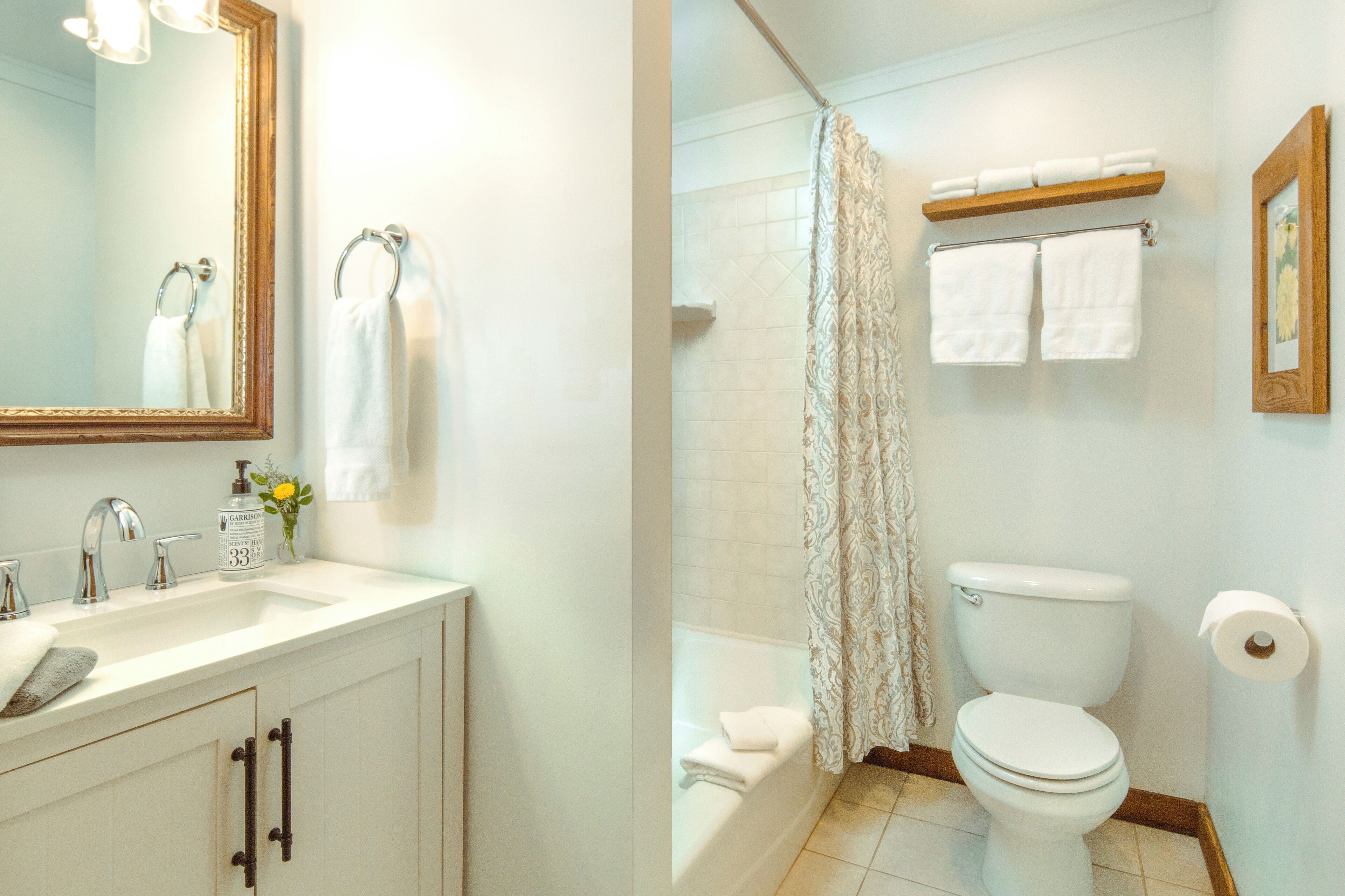Double Room, Garden View | Bathroom