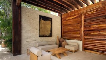 Apartamento Deluxe | Terraza o patio