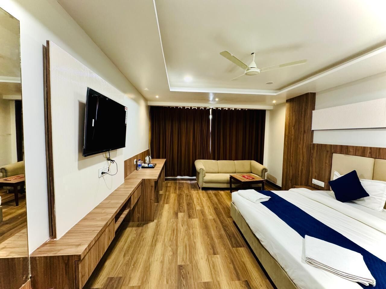 Habitación Deluxe | Escritorio, espacio para trabajar con laptop y wifi gratis 