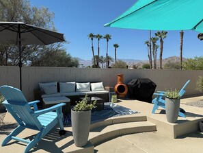 Terrace/patio - POOL home newly remodeled with office in beautiful La Quinta (La Quinta)
