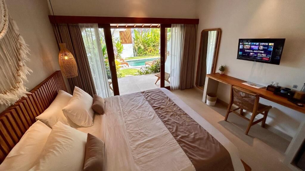 Phòng đôi Deluxe, quang cảnh vườn | Két bảo mật tại phòng, màn/rèm cản sáng, bàn ủi/dụng cụ ủi quần áo 