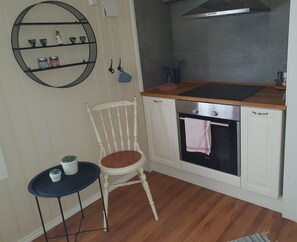 Oven, stovetop, dishwasher, electric kettle