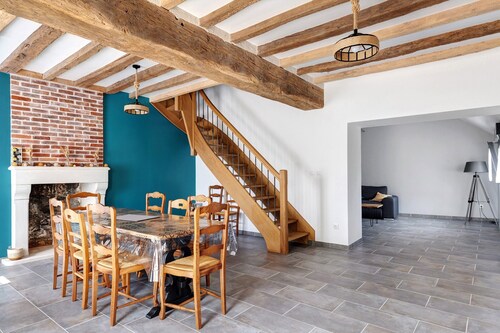 Maison de vacances au calme près de Beauval 10p avec terrasse privée, jardin partagé et Wi-Fi