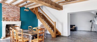 Quiet vacation home near Beauval 10p with private terrace, shared garden, and Wi-Fi