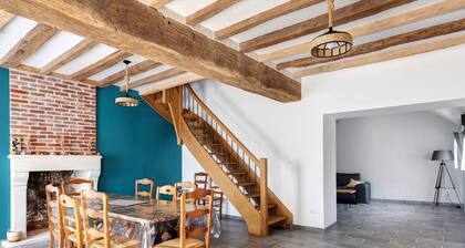Maison de vacances au calme près de Beauval 10p avec terrasse privée, jardin partagé et Wi-Fi