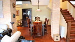 Dining - Luxury house with four bedrooms in Cabañeros (Navas De Estena)