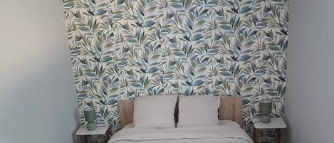 1 dormitorio y ropa de cama