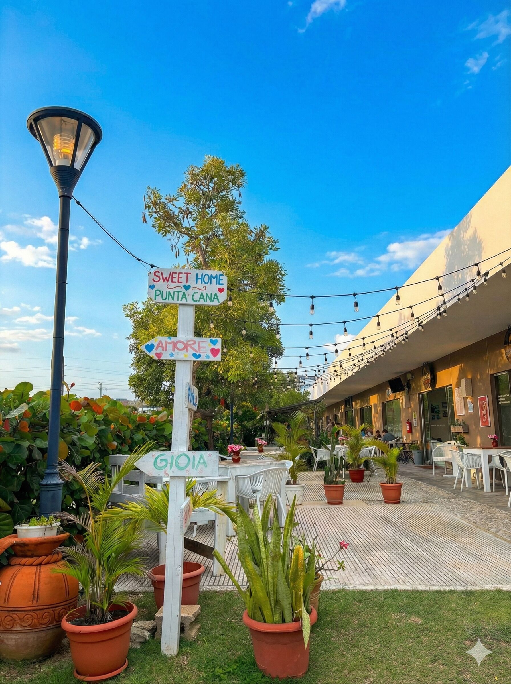 Outdoor dining