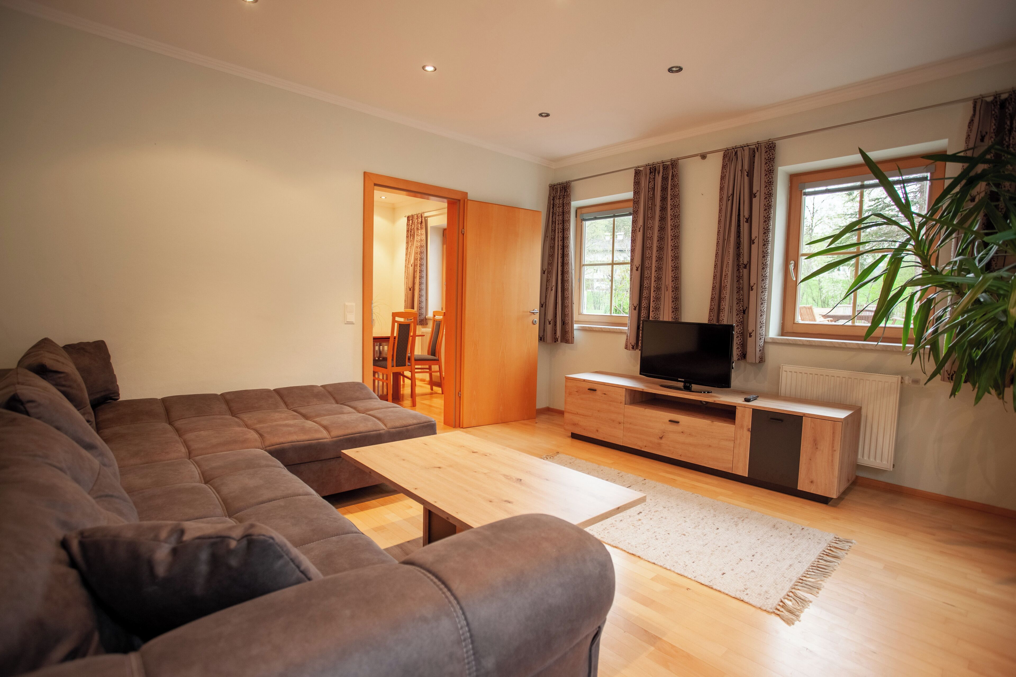 Comfort-Apartment, Bergblick | Wohnbereich