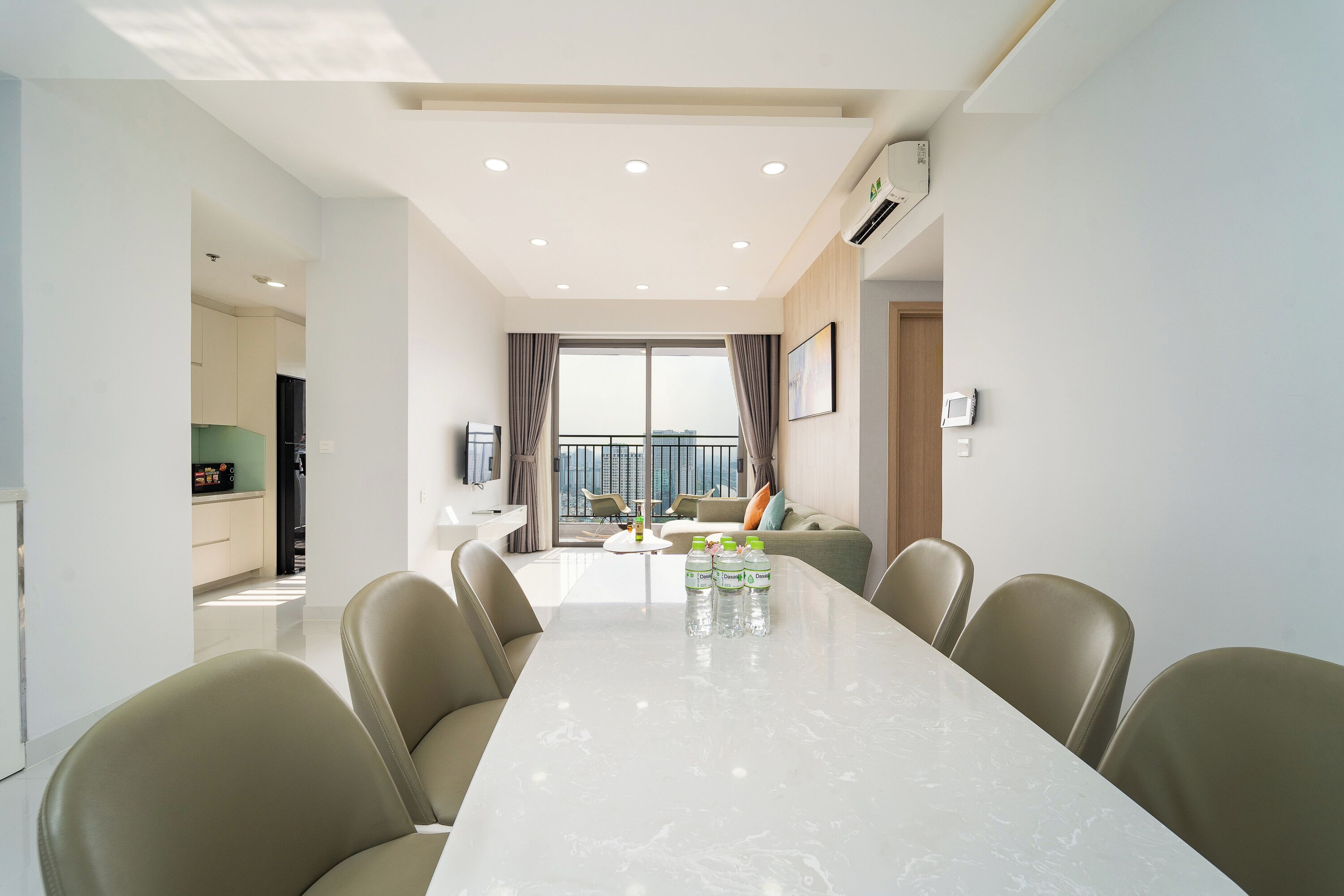 Appartement, 3 slaapkamers, uitzicht op de stad | Interieur