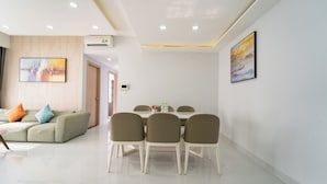 Apartemen, 3 kamar tidur, pemandangan kota | Interior