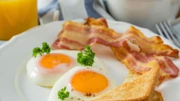 Deluxe Triple Room, Garden View | Breakfast meal | Daily continental breakfast for a fee