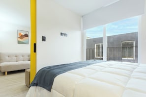 Standaard appartement | Verduisterende gordijnen, een strijkplank/strijkijzer, gratis wifi