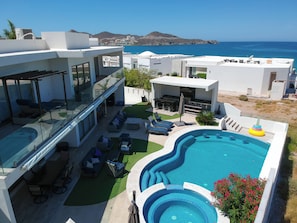 Outdoor pool - Casa Algodón | Infinity Pool | 5 Bedrooms | Ocean View (San Carlos)