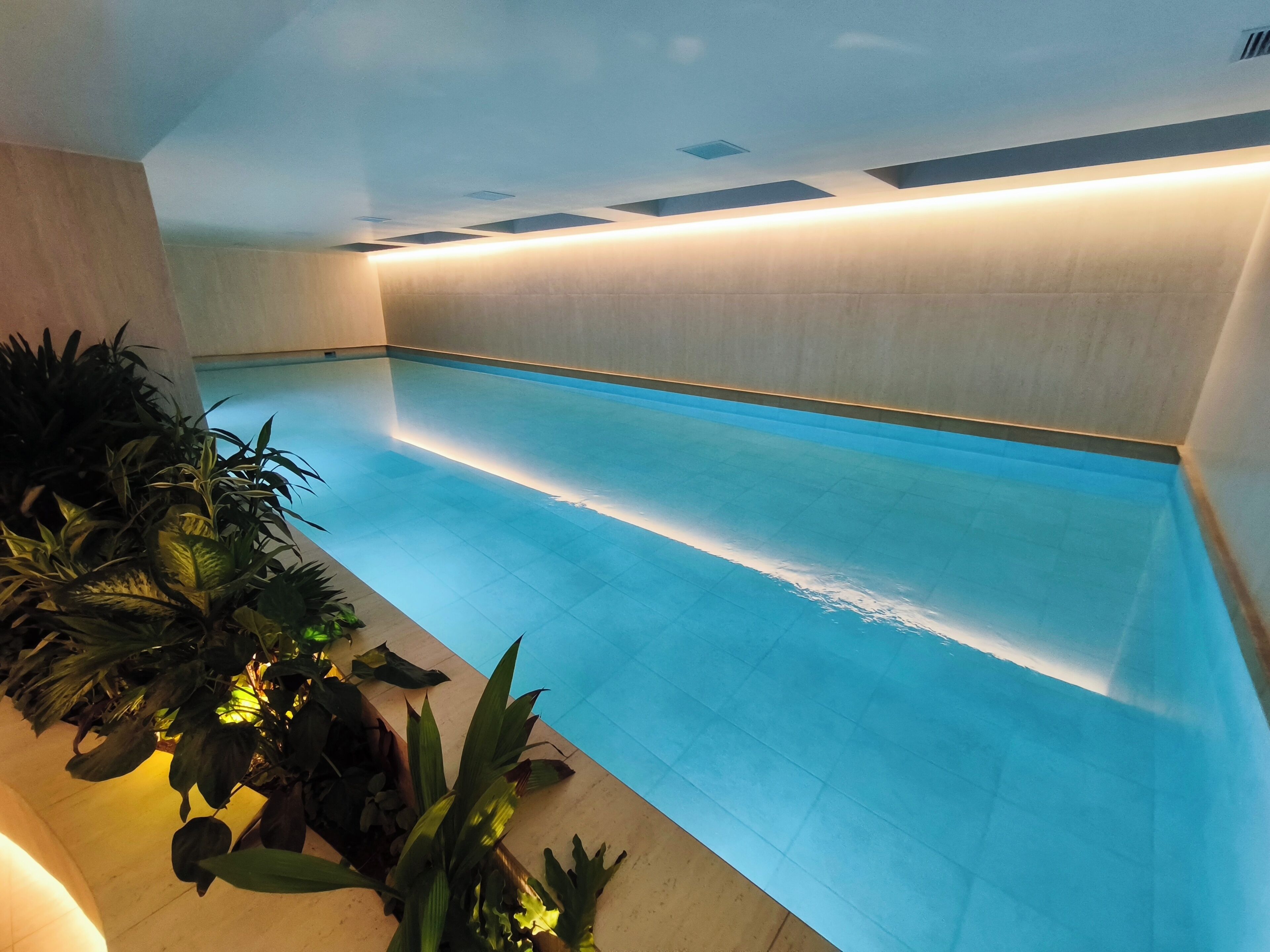Piscine couverte