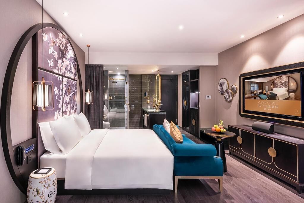 In-room safe, blackout curtains, iron/ironing board (on request)