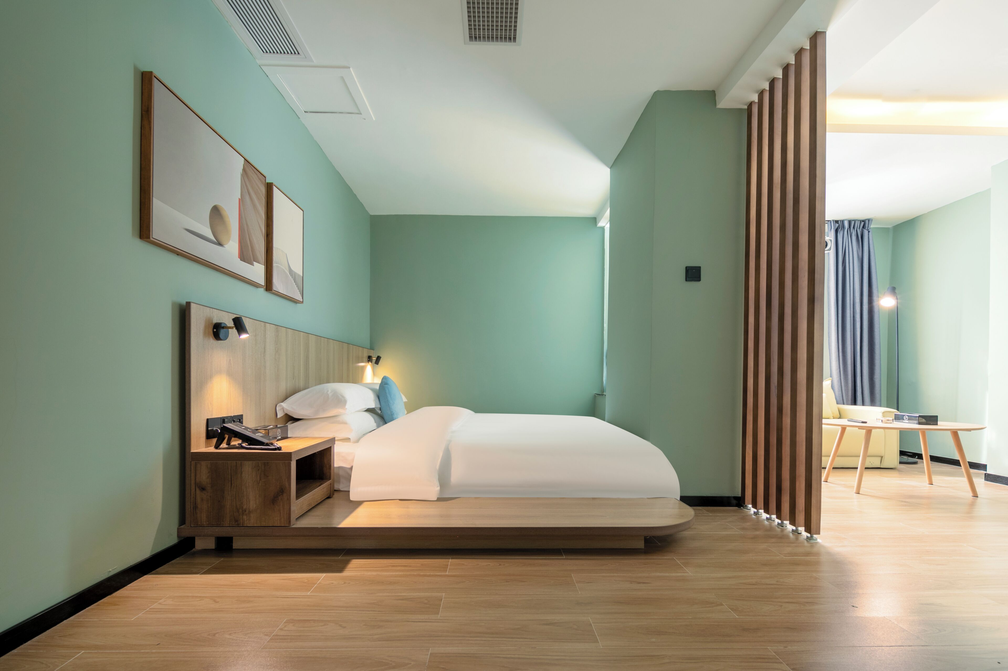 Signature Double Room, Japanese Futon, City View | View from room