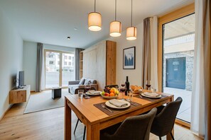 Dining - Modern Alpine Stay In San Bernardino | Ski, Hiking & Nature - Castanea 001, San Bernardino, Switzerland (San Bernardino)