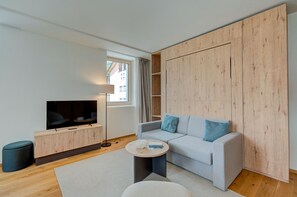Living room - Residenza Larix 105 San Bernardino Alpine Apartments, San Bernardino, Switzerland (San Bernardino)