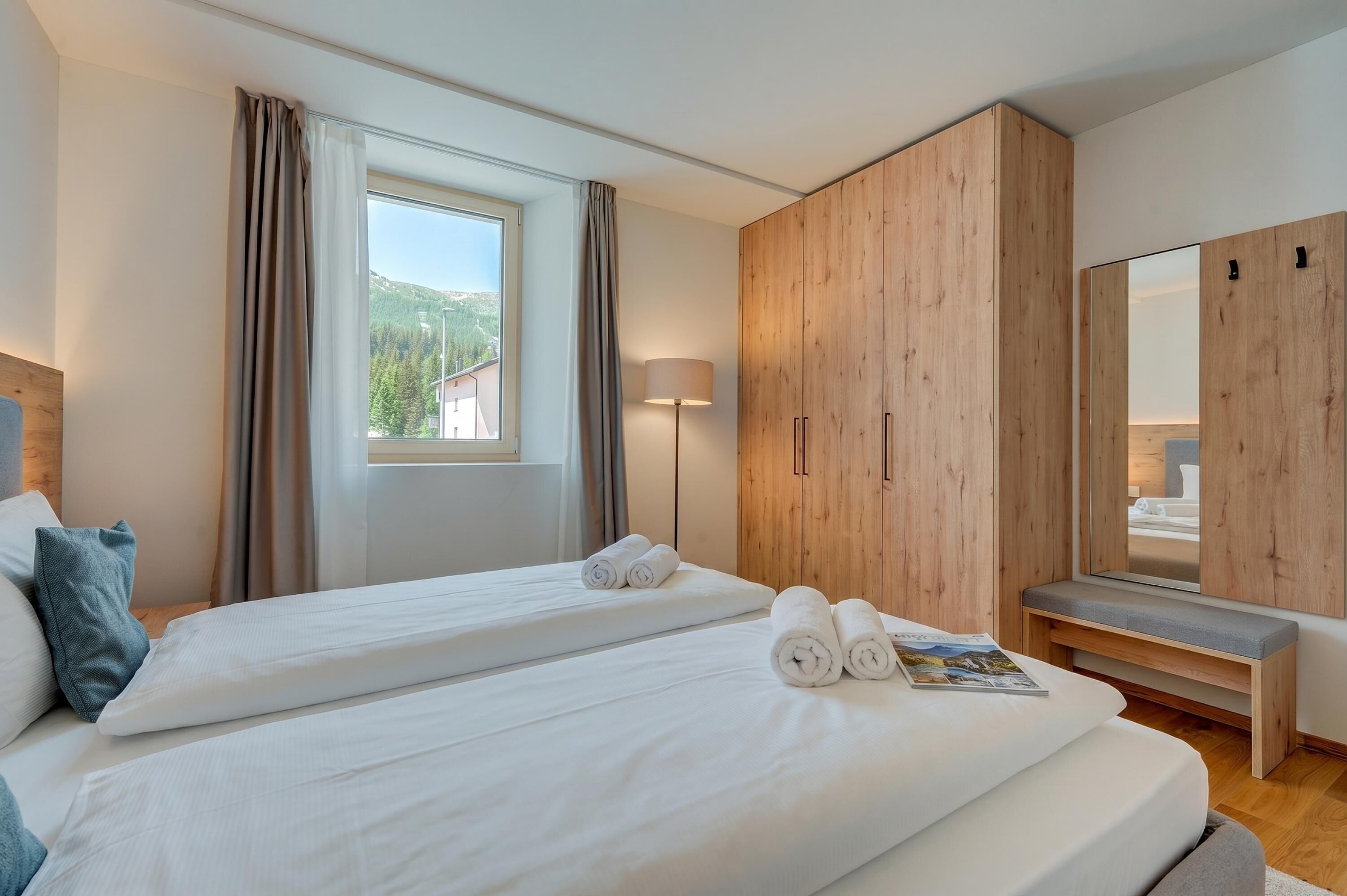 2 bedrooms, WiFi (surcharge), bed sheets