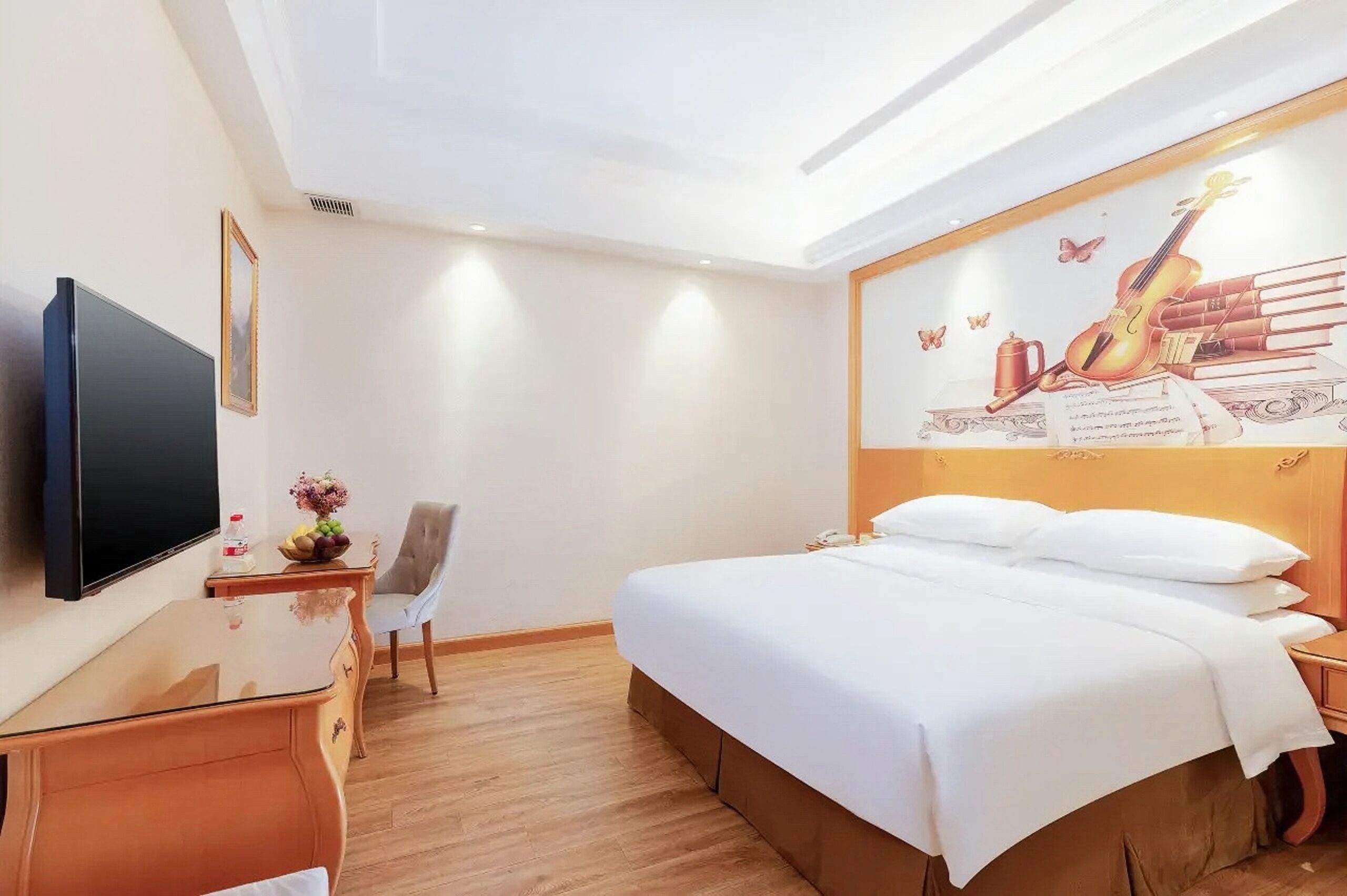 Superior Double Room, No Windows | Premium bedding, down comforters, Select Comfort beds, desk