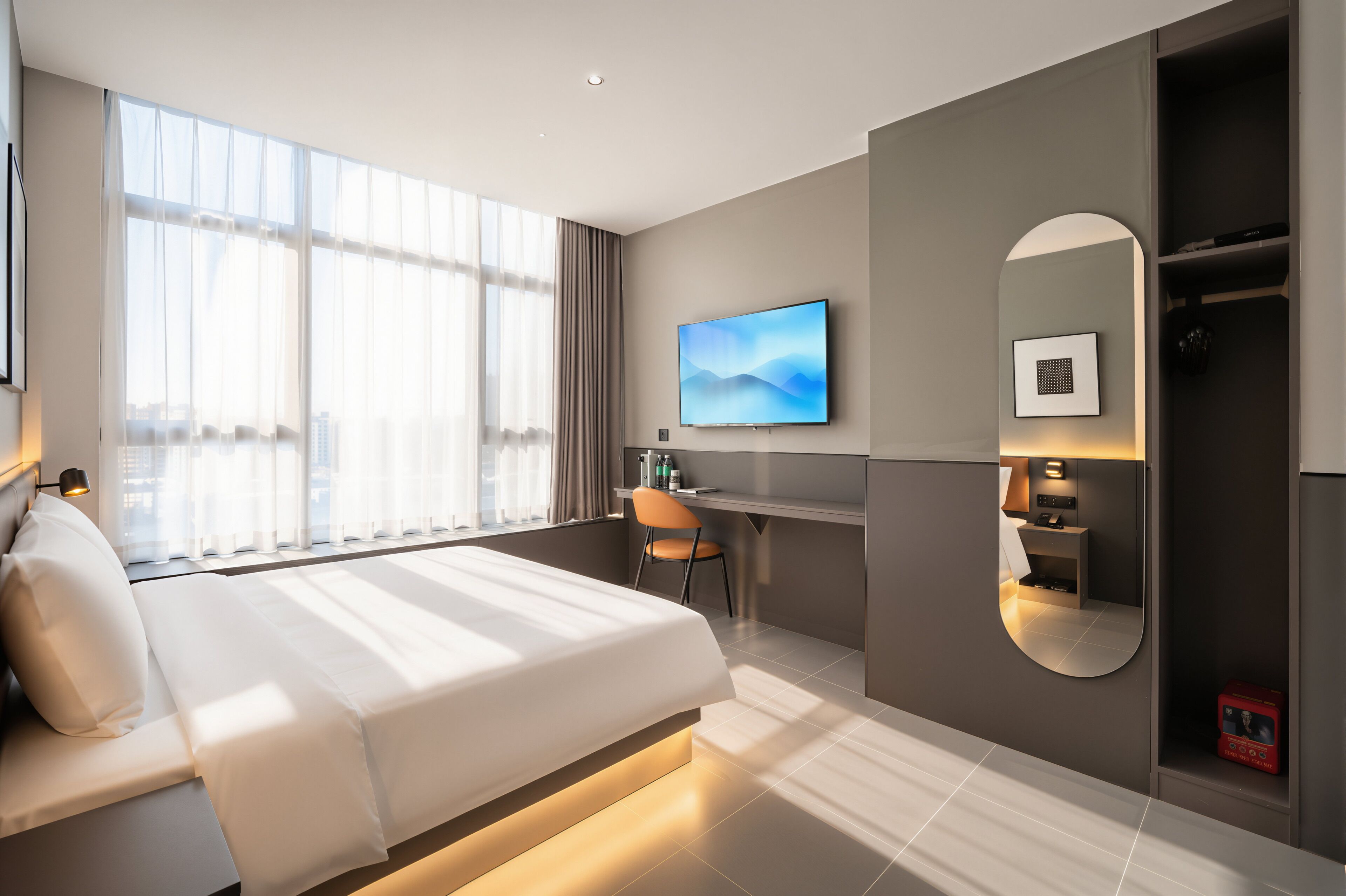 Comfort-Doppelzimmer | Verdunkelungsvorhänge, schallisolierte Zimmer, kostenloses WLAN