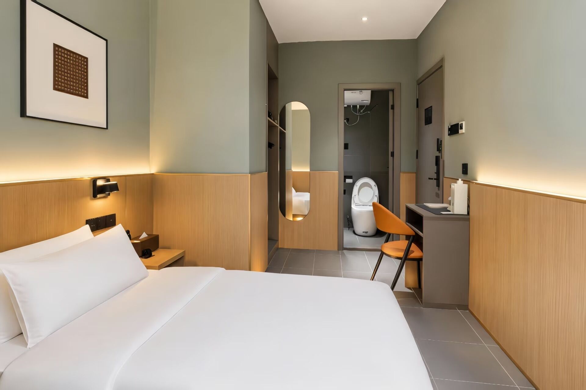 Doppelzimmer im japanischen Stil, Japanisches Futonbett | Verdunkelungsvorhänge, schallisolierte Zimmer, kostenloses WLAN