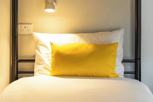 Single Bed in Shared Bunk Room | Laptop workspace, blackout drapes, iron/ironing board, WiFi (free)