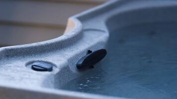 Suite, Hot Tub, Garden View | Outdoor spa tub
