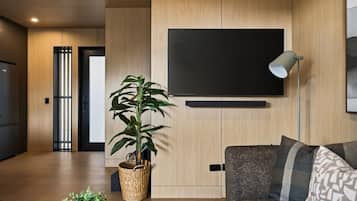 TV, books, stereo
