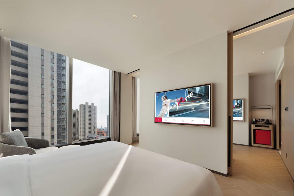 ห้องเบสิกสวีท, วิวเมือง | เตารีด/โต๊ะรีดผ้า, Wi-Fi ฟรี