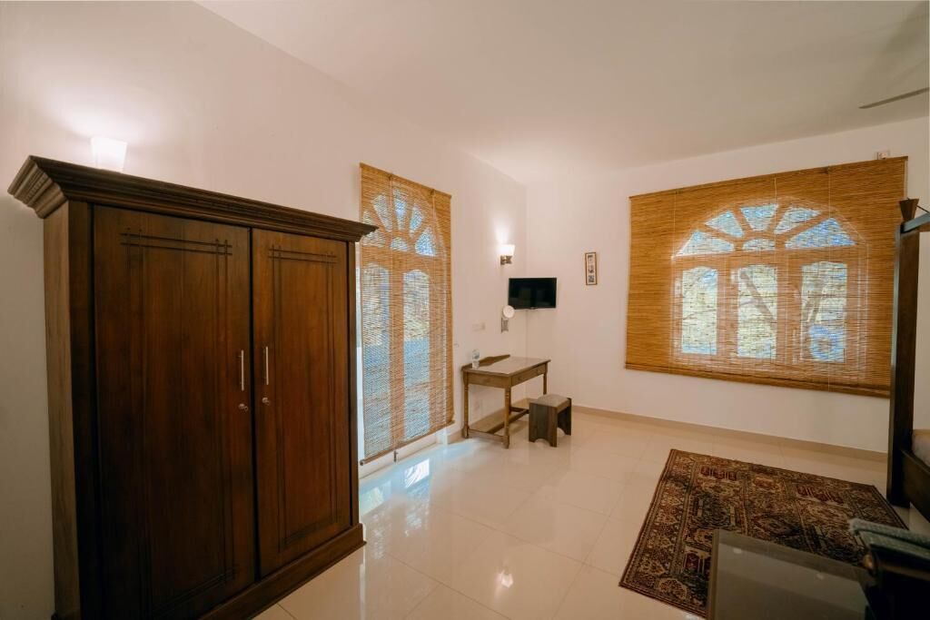 Chambre Double Deluxe, balcon, vue jardin | Intérieur