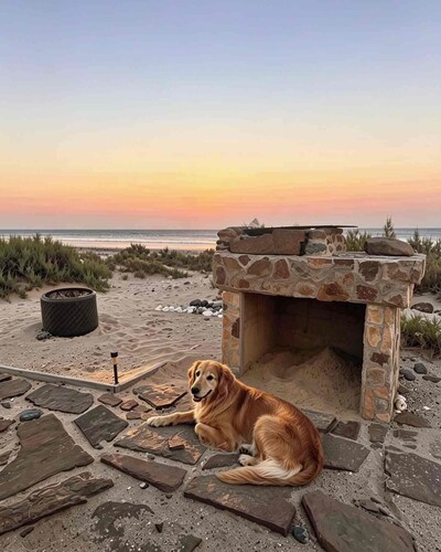 "El Nirvana" Oceanfront Cabin: Surf & Desert