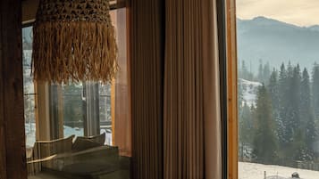 Apartamento de lujo, Aire acondicionado, vistas a la montaña | Interior