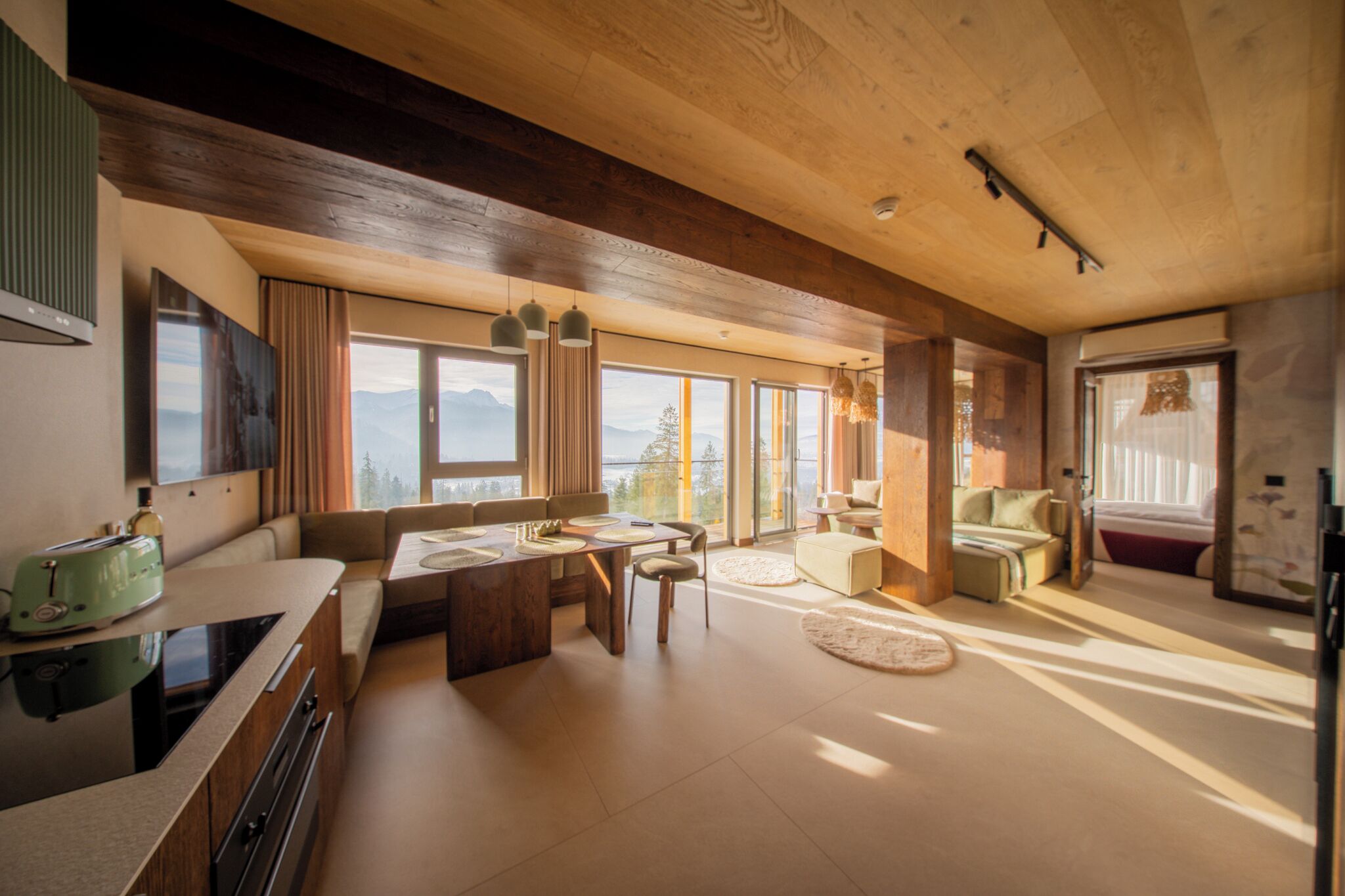 Apartamento de lujo, Aire acondicionado, vistas a la montaña | Interior