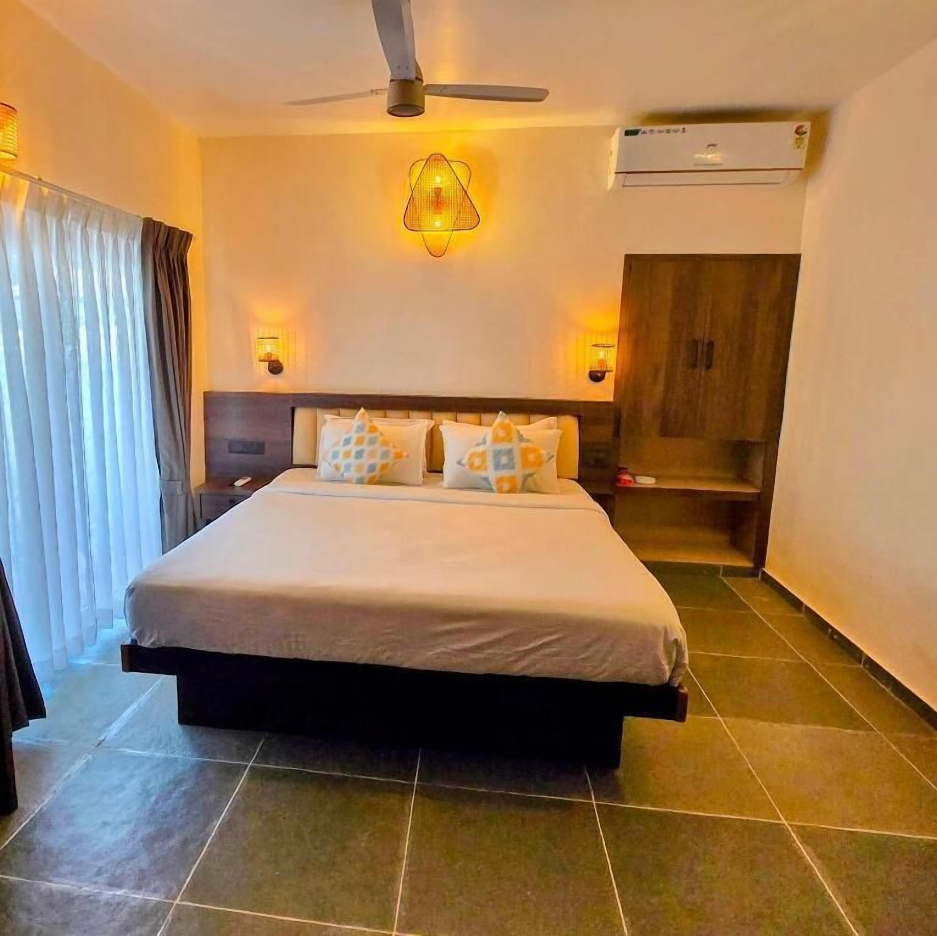 Chambre Double Romantique, patio, vue jardin | Wi-Fi gratuit