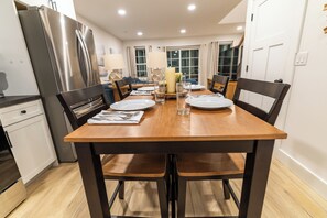 Dining - Lake Access Cottage | Hot Tub, Dog-Friendly, Swim / Fish, Sunset & Lake Views (Chippewa Lake)