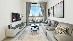 Apartment, Balkon | Wohnbereich