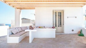 Villa, Private Pool, Sea View | Terrace/patio - Solis Akrotiri Villa (Santorini)