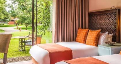 Twin room near Victoria falls